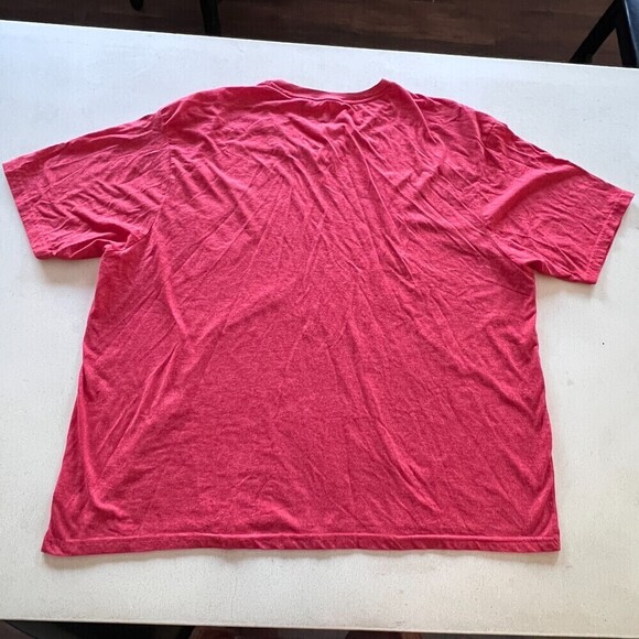 Lions Crest mens t-shirt red Brightne English Laundry casual sport plus size 4X - Picture 7 of 15
